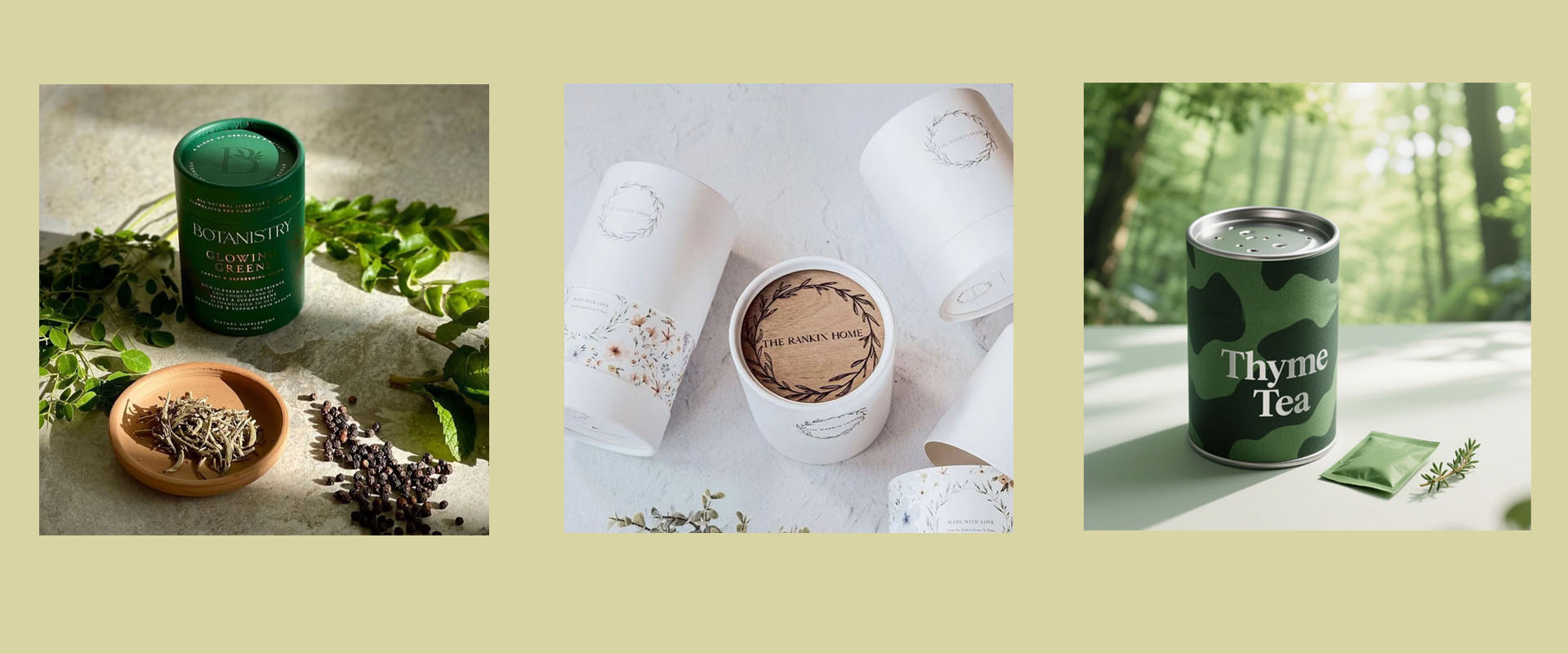 paper tube tea can packaging бумажная трубка чайная банка