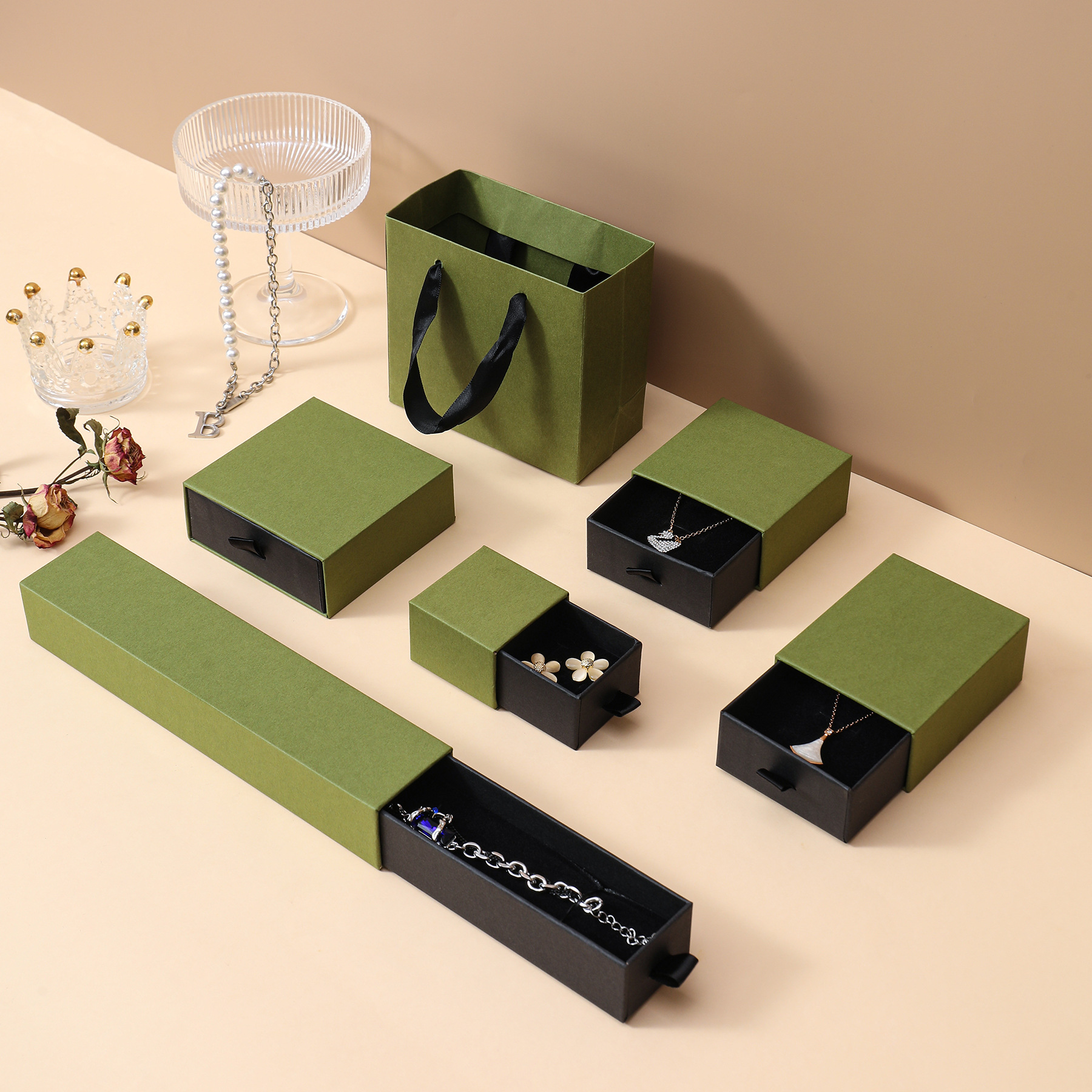 Drawer box packaging Ювелирная коробка