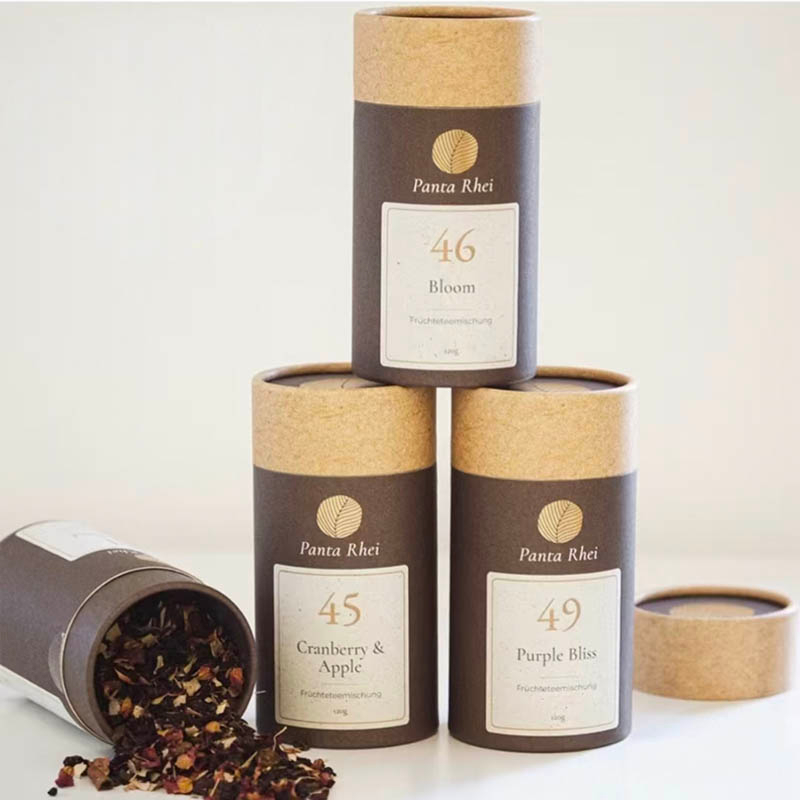 Экологически чистый размер круглая коробка труб