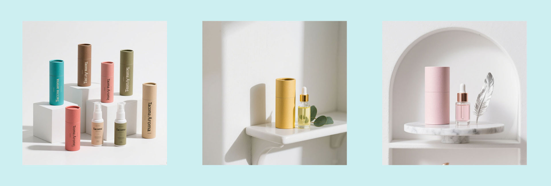 Упаковка трубки эфирного масла