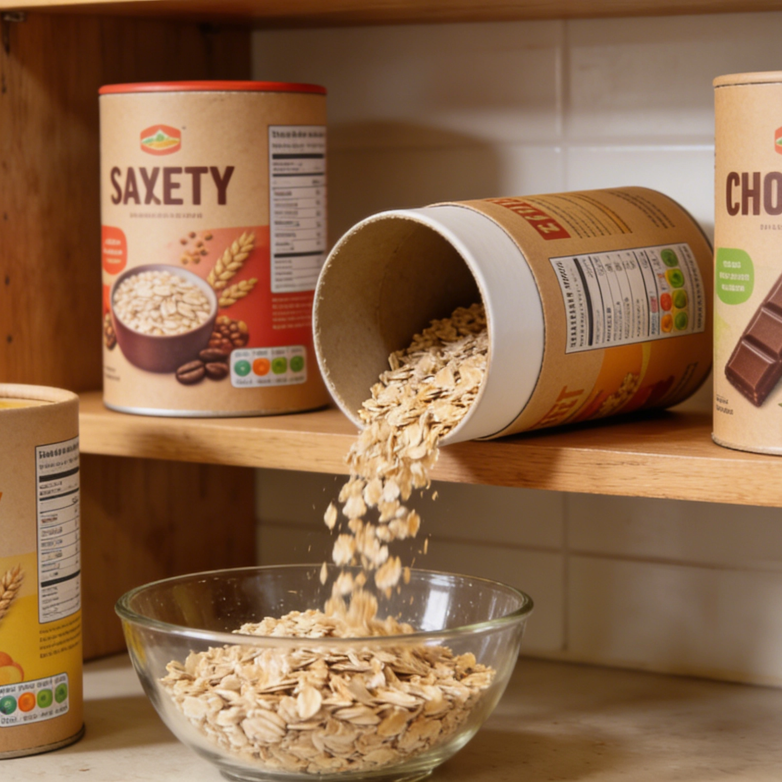 Какова длина тубы из упаковочной бумаги?