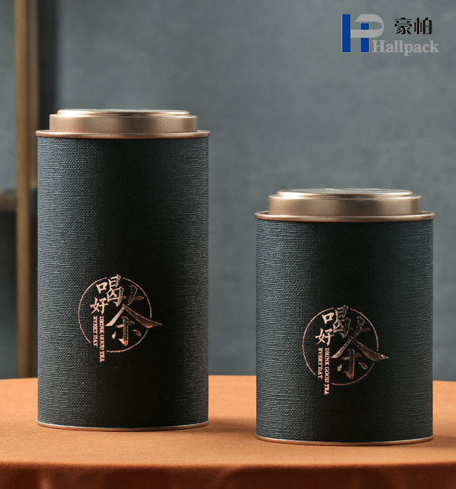 Перерабатываемая упаковка для чая для кофейных зерен, порошок, картон, бумажная туба, роскошная бумажная коробка на заказ, упаковка, контейнер для пищевых продуктов