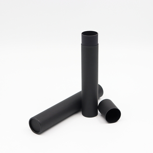 Лидер продаж, коричневый крафт-картон, бумажный тубус, почтовая транспортировка, плакат, упаковка, форма цилиндра, исчезающий узор, еда