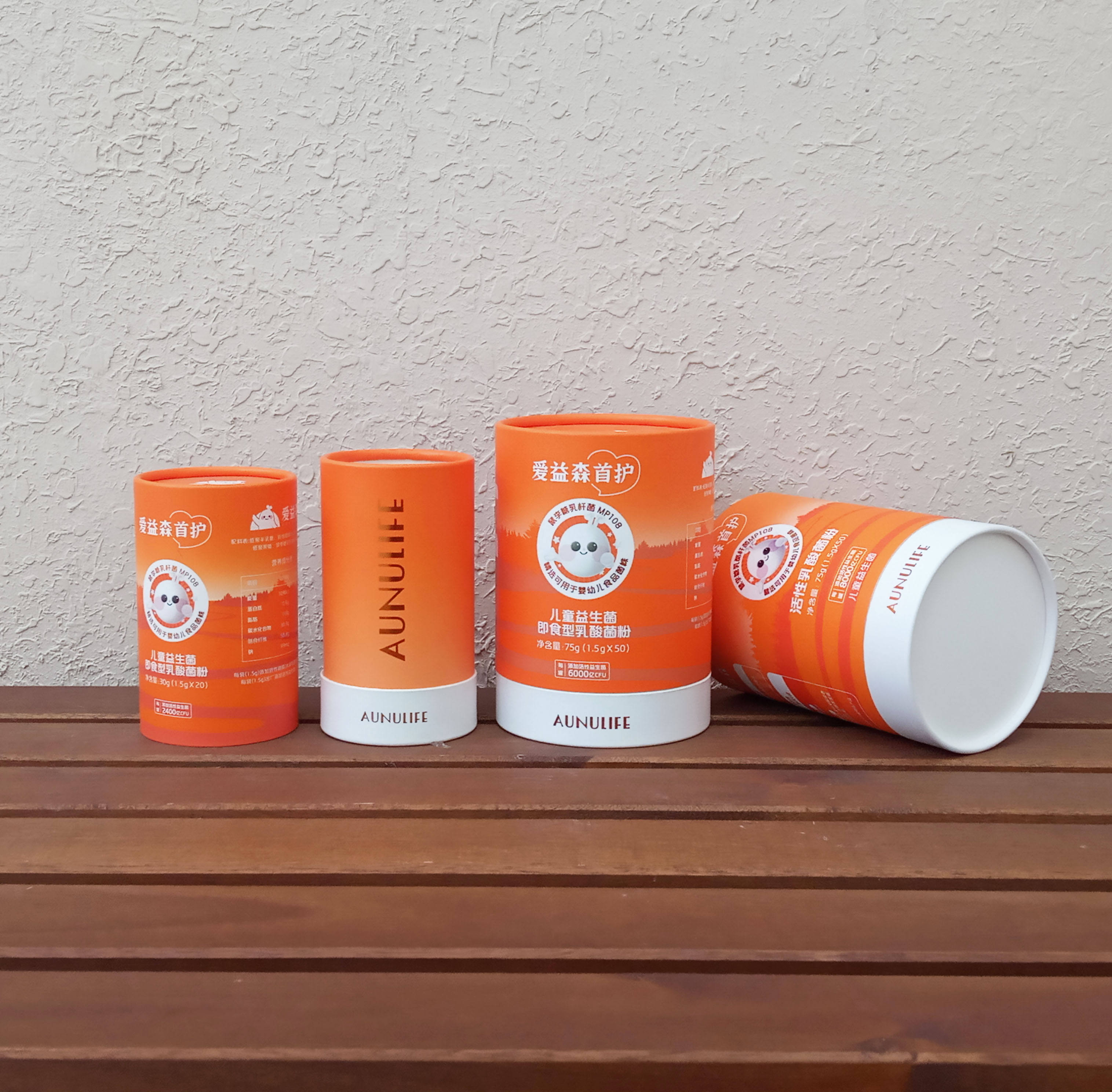 Оптовая продажа, бесплатный дизайн, пустые нестандартные цвета, биоразлагаемые картонные тубы из пищевой крафт-бумаги для упаковки чая