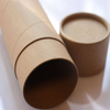 Коричневая прочная эко-трубка из крафт-бумаги для отправки и доставки, упаковочная бумажная трубка для сельского хозяйства