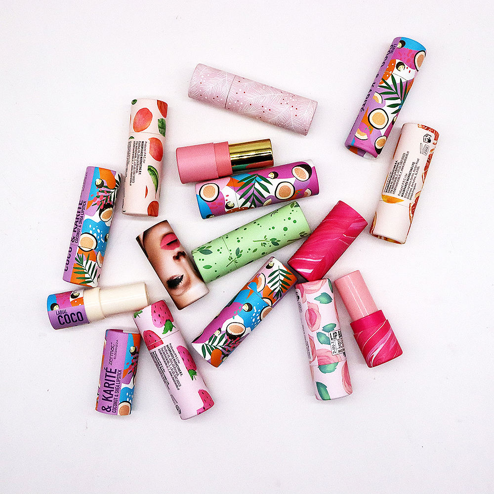 Бар лосьона Eco Paper RTS модный закручивает вверх по упаковке бумажных трубок