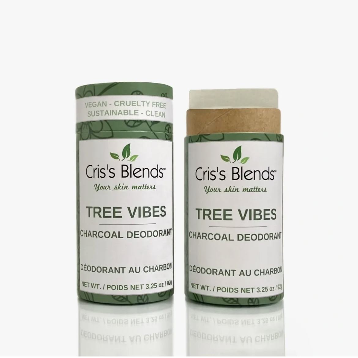 Индивидуальный дизайн, биоразлагаемый цилиндр из крафт-картона, контейнер для дезодоранта-карандаша, компостируемая бумага, тюбик для бальзама для губ, упаковка