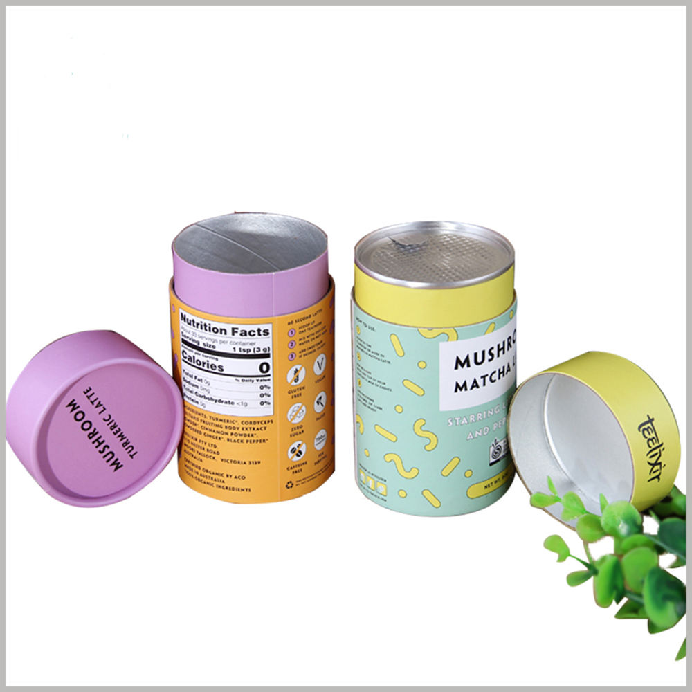 Индивидуальный дизайн, экологически чистый пищевой бумажный пакет, легко очищающаяся металлическая уплотнительная бумажная трубка, упаковка для орехов, кофе, чая