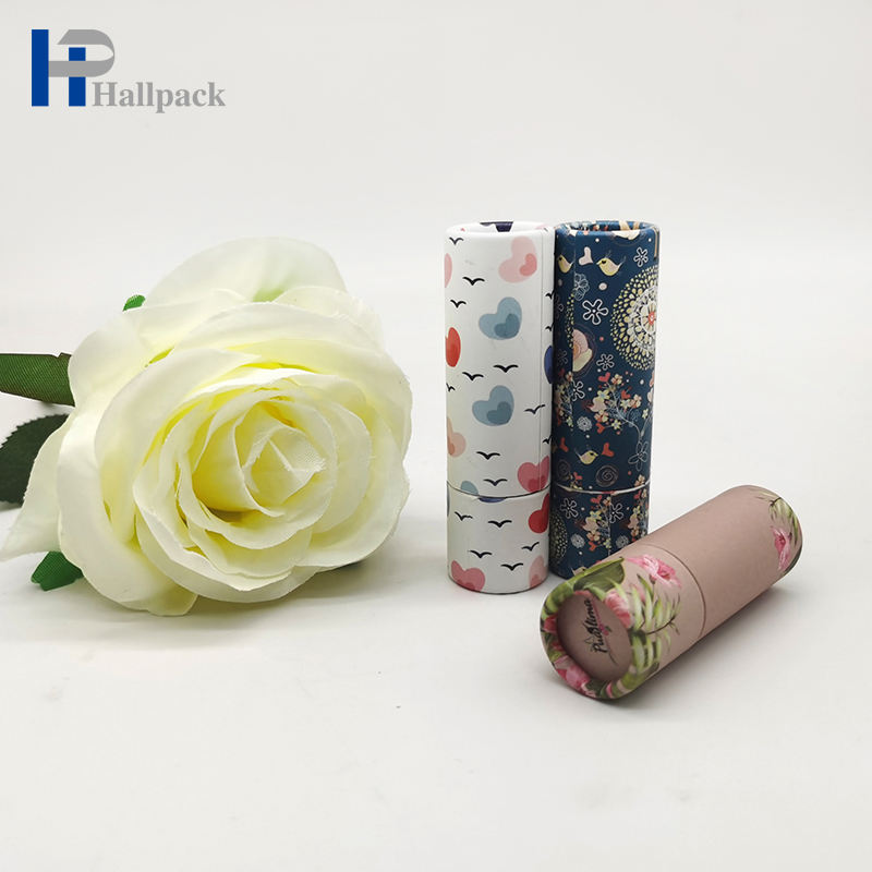 Оптовая продажа 0,3 унции крафт-эко пищевого картона, круглая крафт-бумага, бальзам для губ, упаковка для поделок и проектов