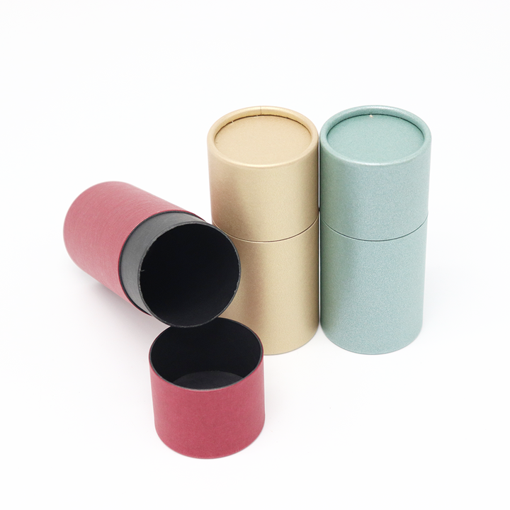 Высококачественная косметическая упаковка на заказ, картонная цилиндрическая коробка, бумажная туба, упаковка для маски для лица, крем для лица, крем для глаз