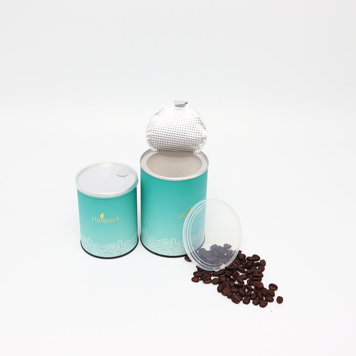 Оптовая продажа, свободный дизайн, пустая цветная биоразлагаемая коробка, туба из крафт-бумаги для еды, чая, подарочный цилиндр, круглая бумажная упаковка