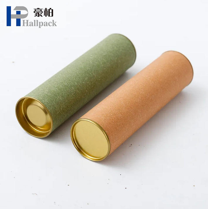 Изготовленный на заказ цилиндр круглый пищевой картон для упаковки сахара, бумажная коробка для туб, бумажная банка