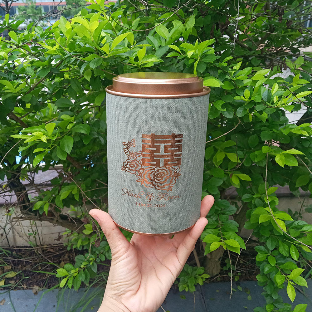 Круглый цилиндр с принтом на заказ, картонные контейнеры для хранения, металлическая крышка для кофе, чая, упаковка для пищевых продуктов, бумажный круглый цилиндр