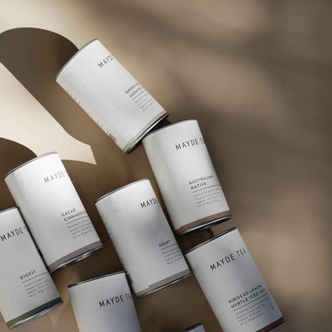 Высококачественная индивидуальная конструкция, круглая трубчатая коробка, бумажная канистра для чая