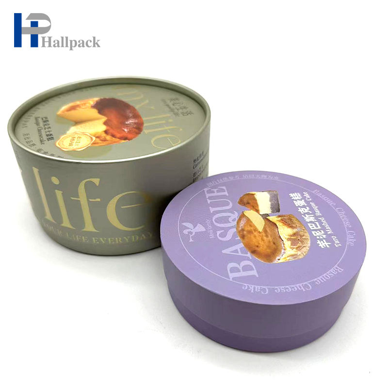 Производитель пищевой биоразлагаемой круглой упаковки для торта бумажной трубки