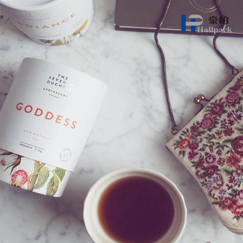 Бумажная упаковочная трубка для чая/еды