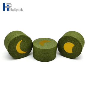 Крем для лица Упаковка из зеленой бумаги в тубе Упаковочная коробка из крафт-бумаги Почтовая трубка