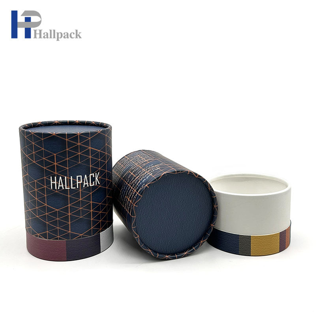 Новый дизайн, подарочный набор для свечей, цилиндрическая коробка, картонная упаковка, бумажная трубка