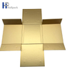 Оптовая торговля складная золотая упаковочная бумажная коробка квадратная форма магнитная крышка бумажная коробка