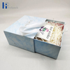 Подгонянная бумажная коробка ящика ящика роскошной бумажной упаковки подарочная коробка голубая