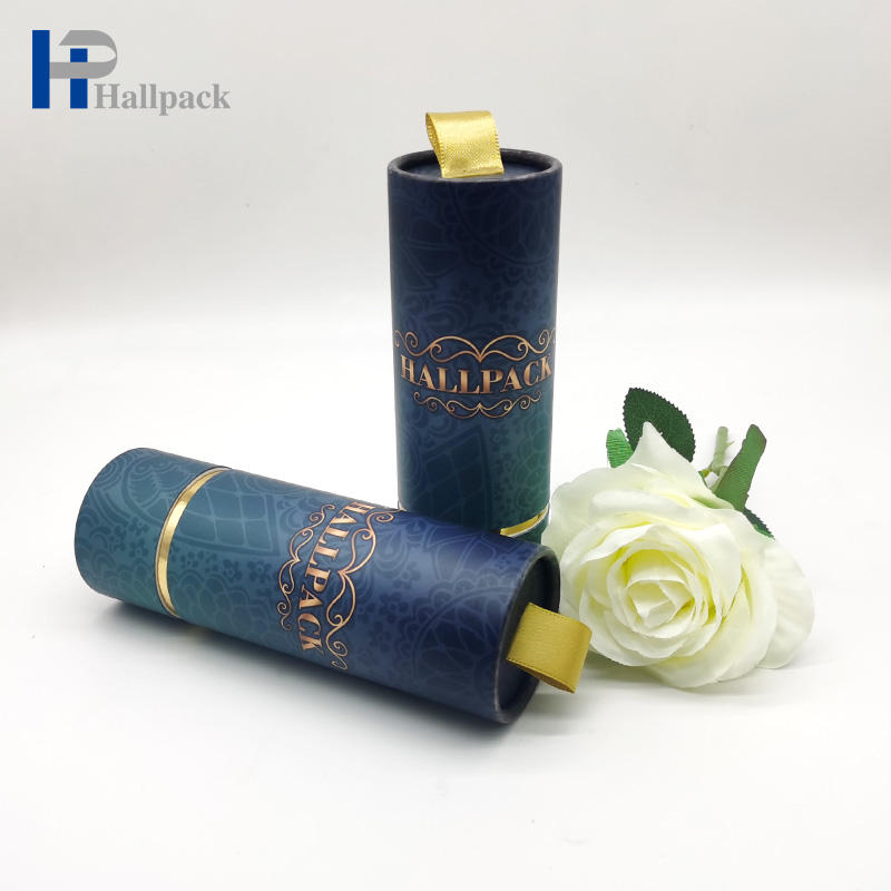 Эко-дружественная полноцветная бумажная трубка косметической бутылки эфирного масла бумажная трубка
