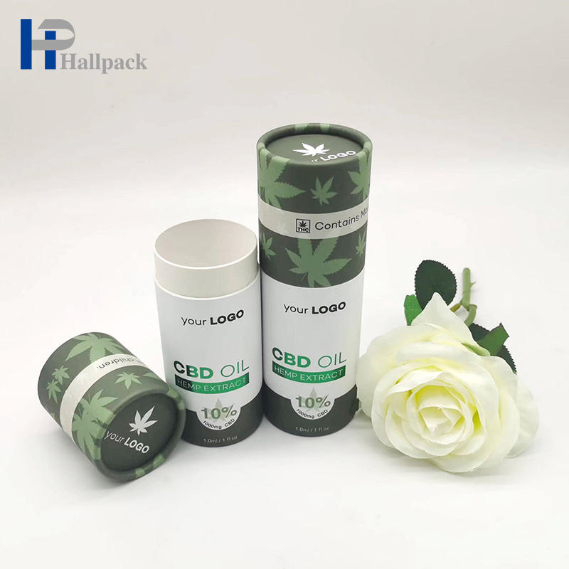 Биоразлагаемая бумажная трубка круглая коробка упаковка