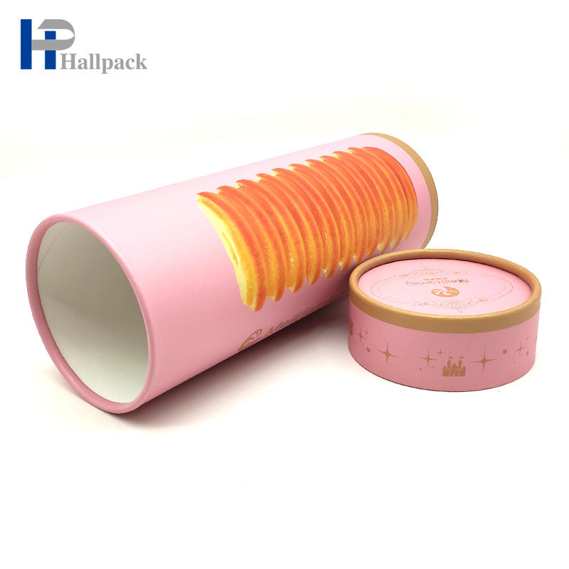 Дисплей Портсигар Круглая бумажная трубка Упаковка Цилиндр Бумажная трубка