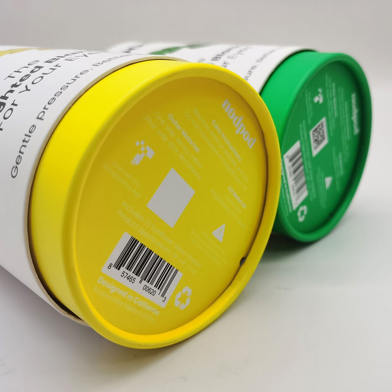 Биоразлагаемая цилиндрическая ювелирная упаковка для пищевых продуктов, бумажной тубы