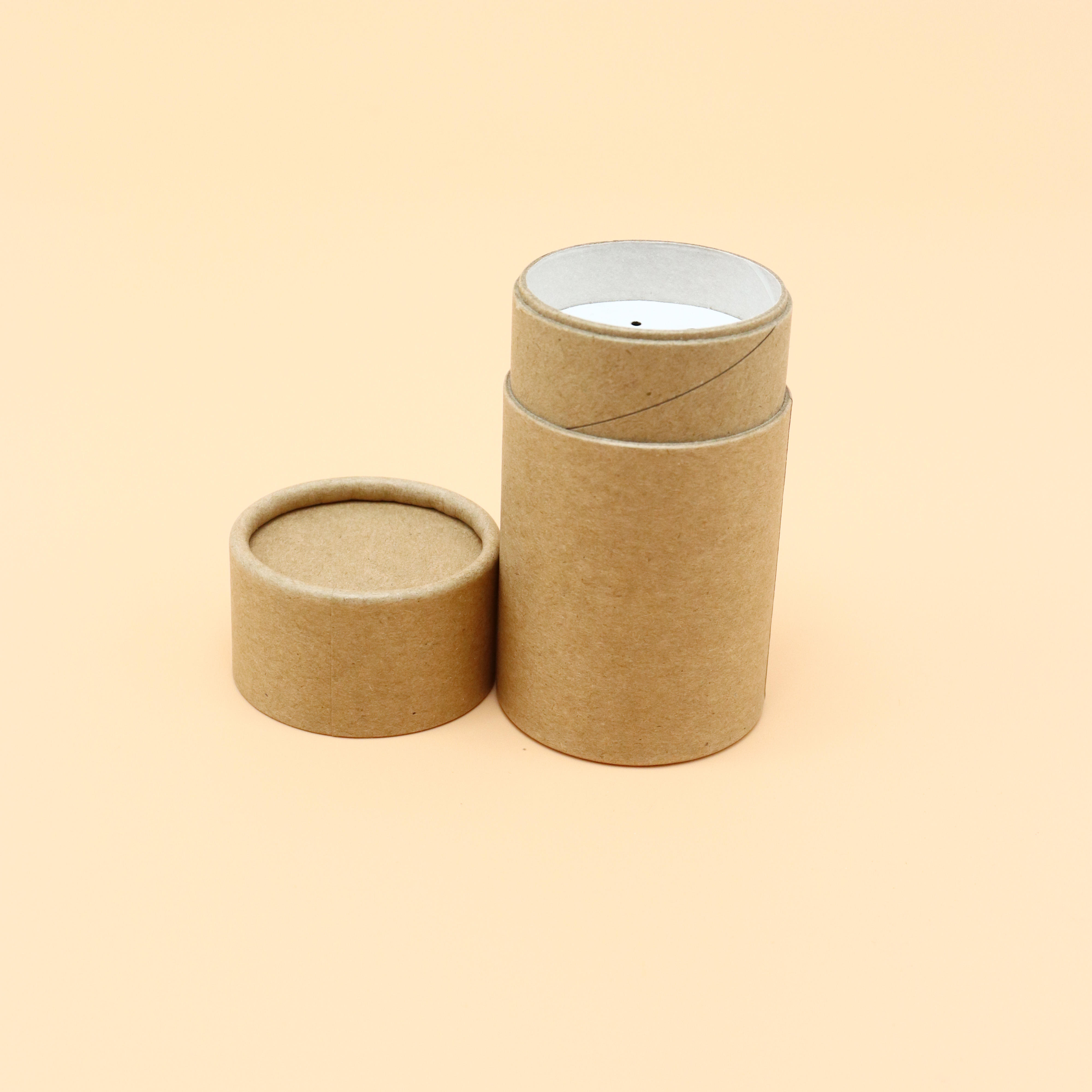 Новый дизайн, крафт-тюбик для перца, соль, специи, упаковка, биоразлагаемый сыпучий порошок, бумажный контейнер для туб