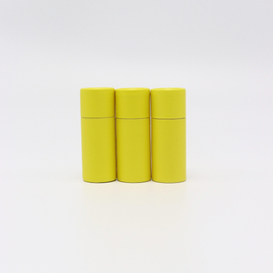 Коробка из крафт-бумаги, косметическая коробка для цветной печати, бумажный тюбик, упаковочная коробка, биоразлагаемая упаковка для губной помады, картонный тюбик