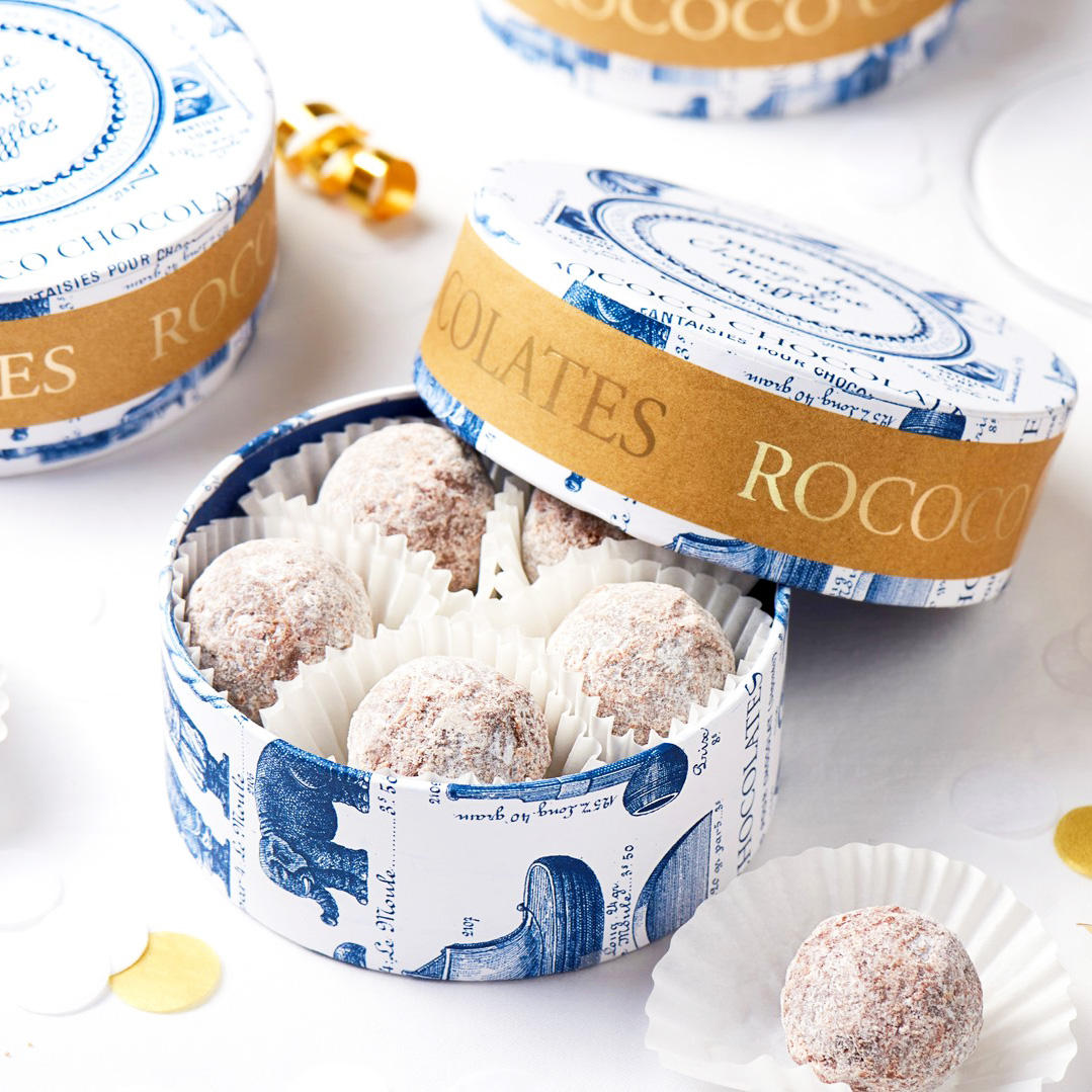 Изготовленная на заказ картонная цилиндрическая бумажная трубка для упаковки шоколадного торта из пищевой бумаги