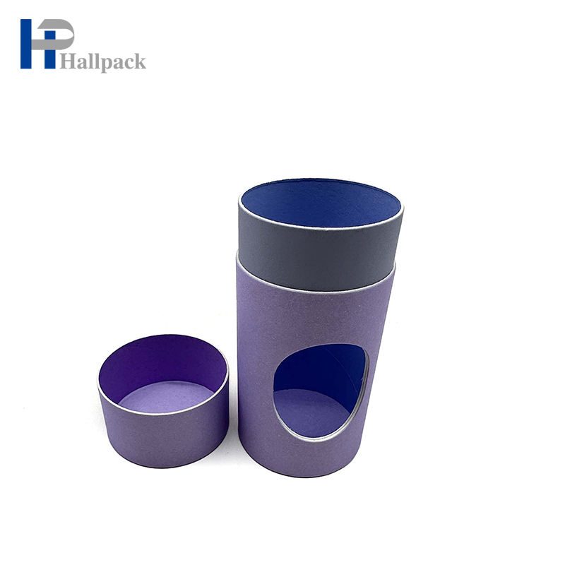 Эко на заказ, крафт-бумажные тубы, контейнер, круглая картонная коробка, шарф, нижнее белье, цилиндр, бумажная туба, упаковка с окном