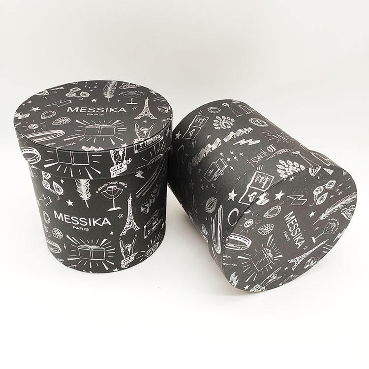 Упаковка в тубу из бумажных банок круглого цилиндра