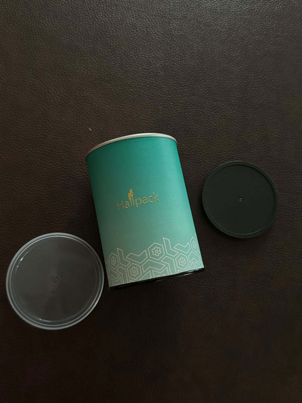 Изготовленный на заказ экологически чистый экологичный фирменный дизайн Легко отрываемый цилиндр Бумажная упаковка с крафт-пластмассовой крышкой Персонализированный бумажный тубус