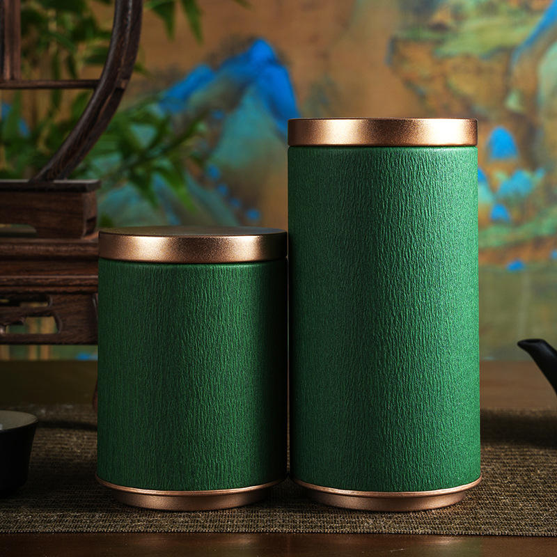 Пригодная для вторичной переработки упаковка для кофейных зерен, порошок, картон, бумажный тубус, роскошная бумажная упаковка на заказ, контейнер для пищевых продуктов