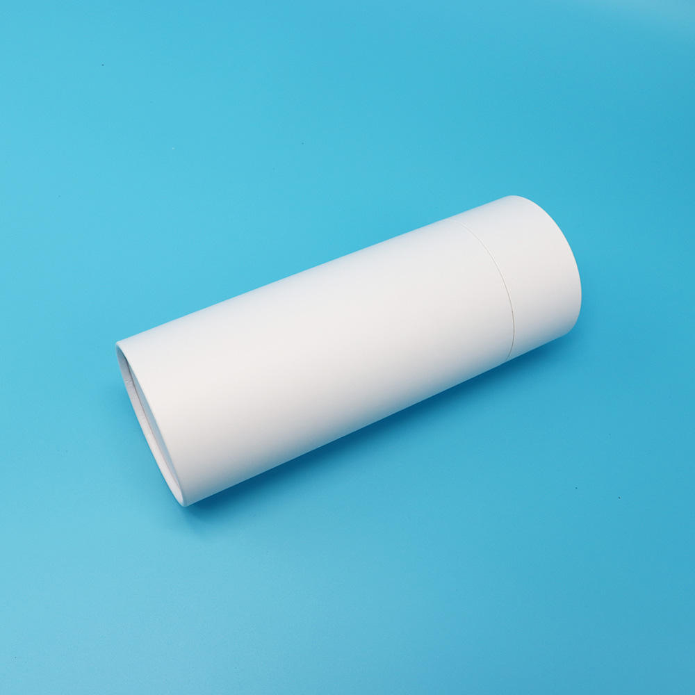 Индивидуальная печать, упаковка для пищевых продуктов, картонная цилиндрическая коробка, упаковка для гаек, кофе, чая, бумажная туба, упаковка, белая