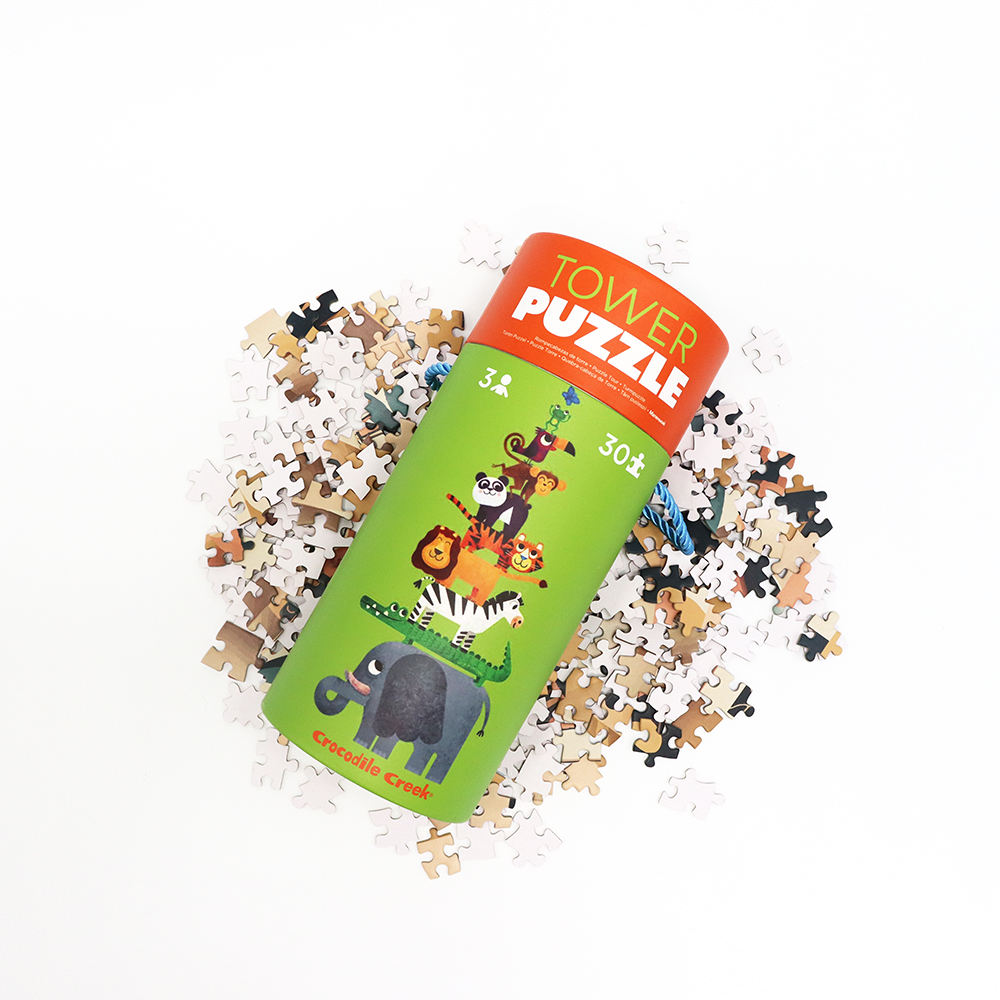 Биоразлагаемый цилиндр с индивидуальной печатью, картонная бумажная упаковка для туб, головоломка, строительные блоки, упаковка для бумажных туб для роботов