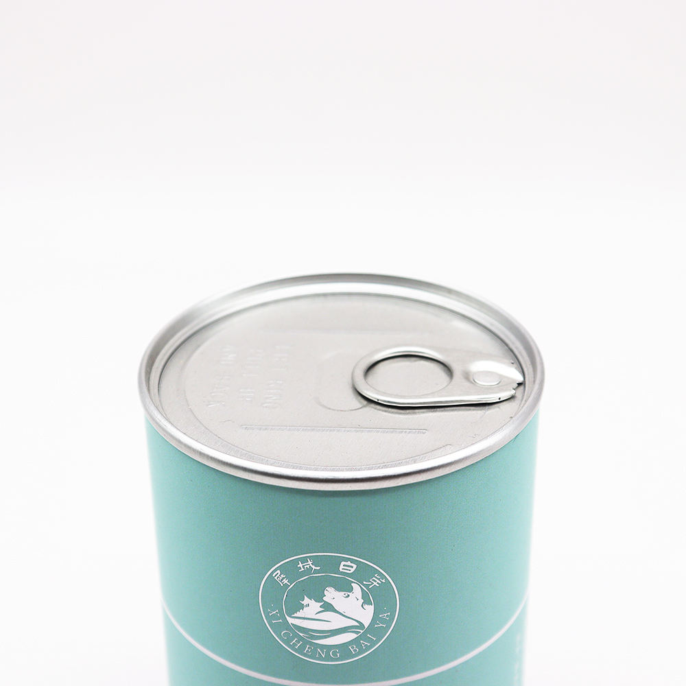 Биоразлагаемый пищевой цилиндр для чая, упаковывающий изготовленную на заказ трубку из крафт-бумаги, круглую трубку