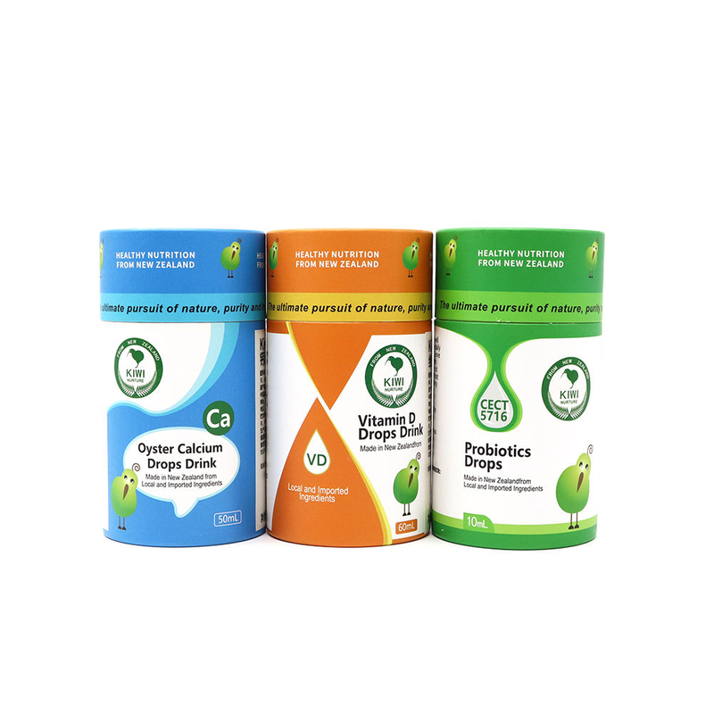 Биоразлагаемый кофейный цилиндр с логотипом, круглая коробка для трубок, пищевой картон, крафт-бумага, трубка для чая