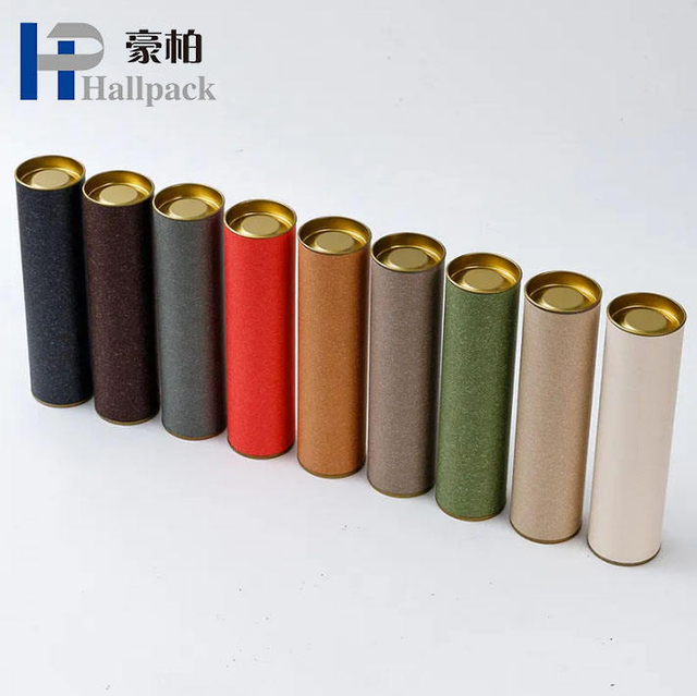 Изготовленный на заказ цилиндр круглый пищевой картон для упаковки сахара, бумажная коробка для туб, бумажная банка