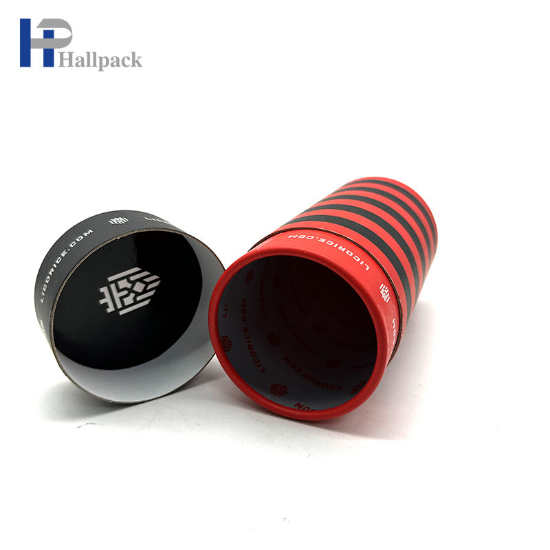 Высококачественная настраиваемая коробка для бутылок-капельниц с логотипом, круглая картонная упаковка из крафт-бумаги для косметики, красочная картонная трубка