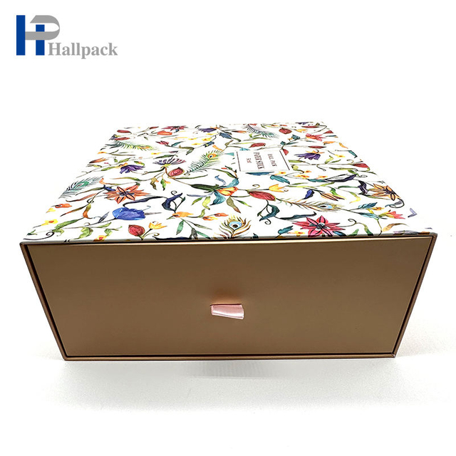 Упаковка коробки ящика картона изготовленного на заказ печатания трудная твердая с веревочкой ленты