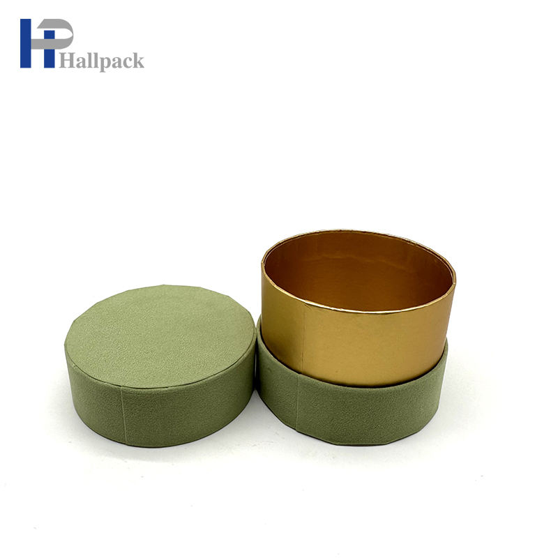 Упаковка бумажной трубки канистры картона качества еды Эко дружелюбная изготовленная на заказ круглая