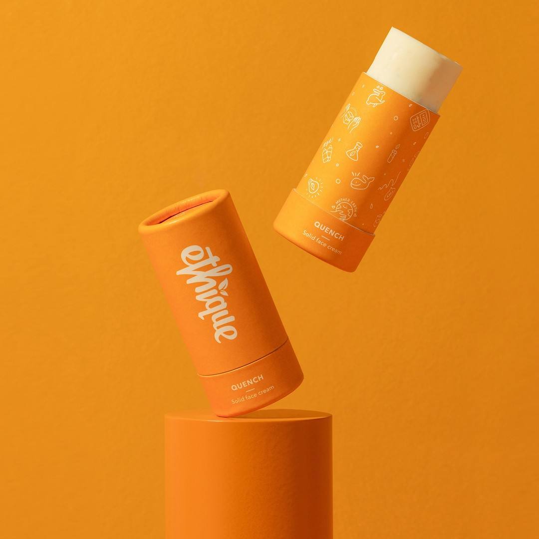 Высококачественная биоразлагаемая бумажная упаковка для бальзама для губ, упаковка для дезодоранта, бумажный тубус с пуш-ап, круглая коробка для туб, картонная упаковка