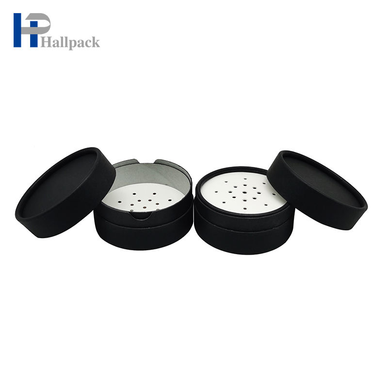 Соль для ванн, сыпучий порошок, круглая трубка из крафт-бумаги, цилиндр сита, бумажная трубка