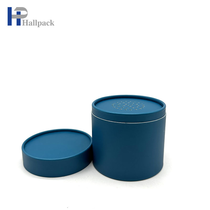 Соль для ванн, сыпучий порошок, круглая бумажная упаковочная трубка, косметический порошок, сито, цилиндр, бумажная трубка