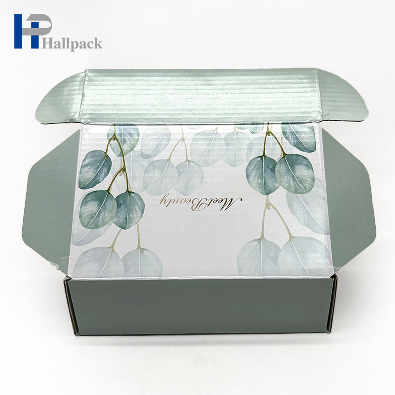 Коробка из крафт-бумаги с напечатанным логотипом Упаковочная коробка из гофрированной упаковки Почтовая коробка Самолетная коробка