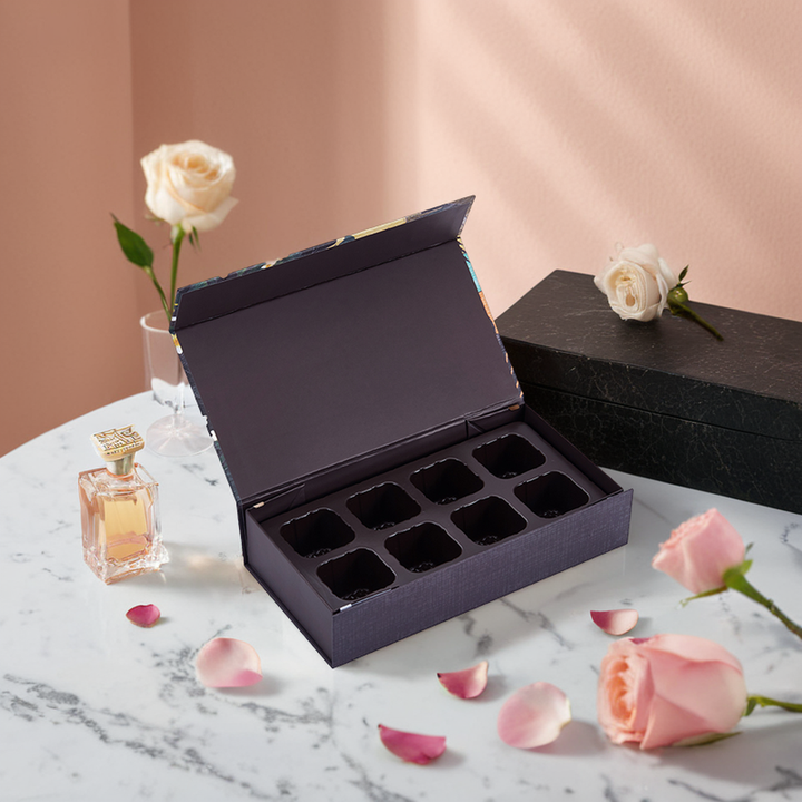 Роскошная подарочная коробка для духов, бумажный тубус премиум-класса