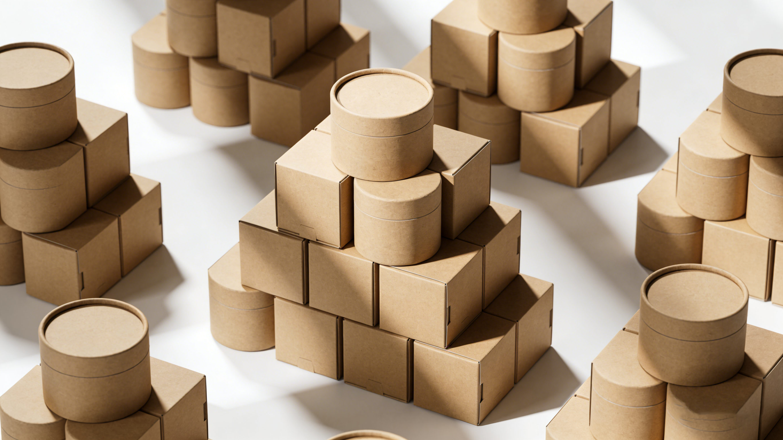 цилиндр круглой коробки для бутылки