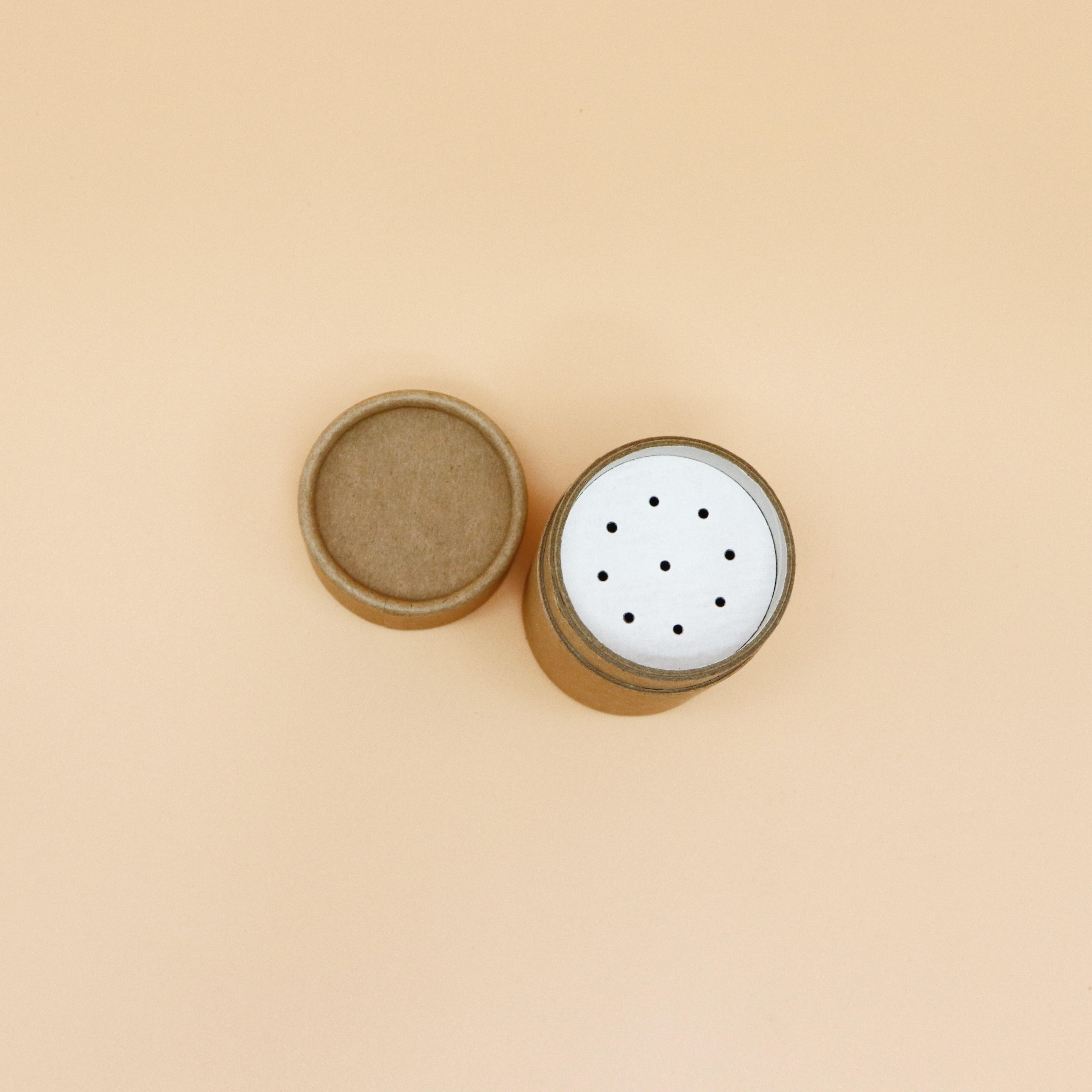 Новый дизайн, крафт-тюбик для перца, соль, специи, упаковка, биоразлагаемый сыпучий порошок, бумажный контейнер для туб